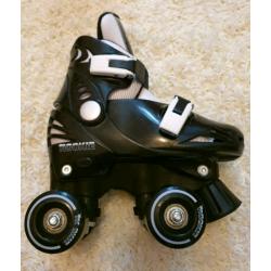 Rookie black and white RKE-SKA 0005 kids roller skates
