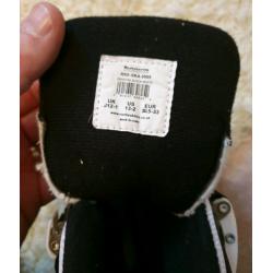 Rookie black and white RKE-SKA 0005 kids roller skates