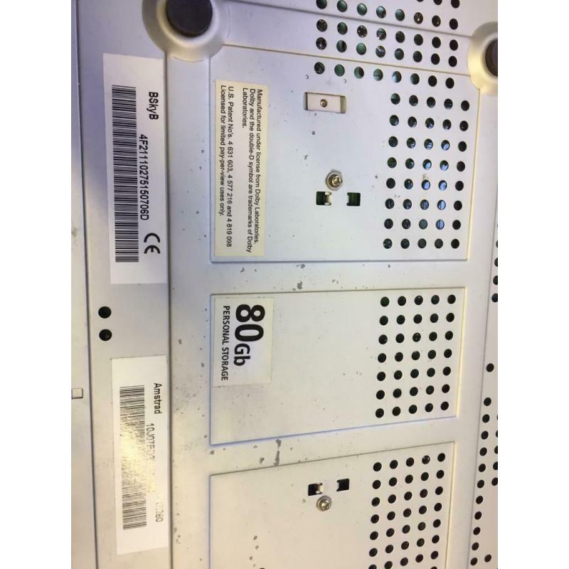 Sky + box 80 GB