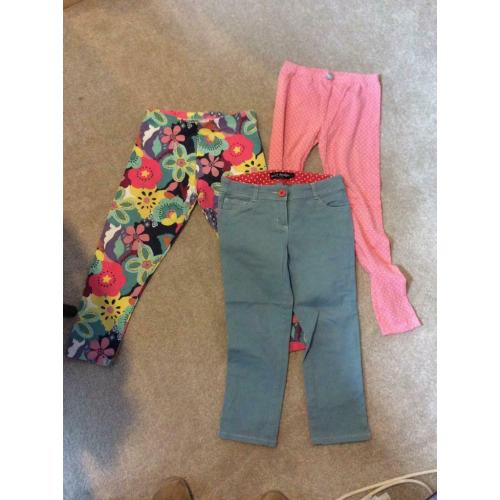 Leggings and jeans girls 11-12 years