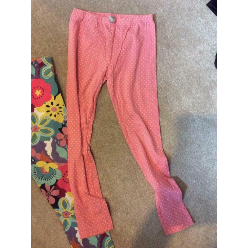 Leggings and jeans girls 11-12 years