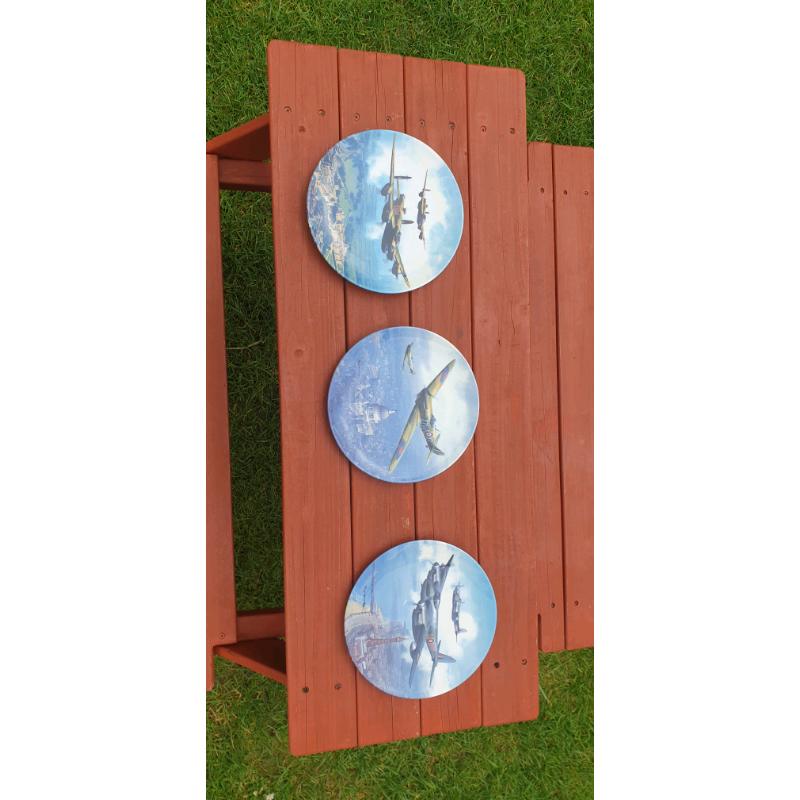 Heroes over home territory Royal Doulton x 3