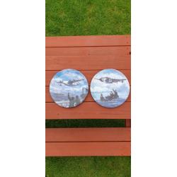 Guardians of the sea plates by Royal Doulton
