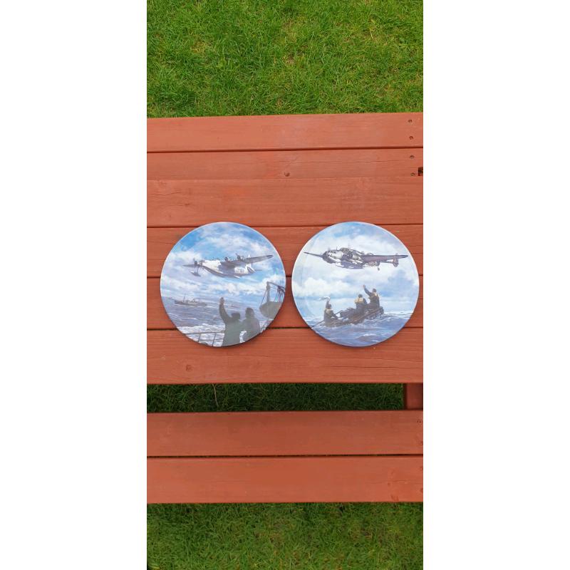 Guardians of the sea plates by Royal Doulton