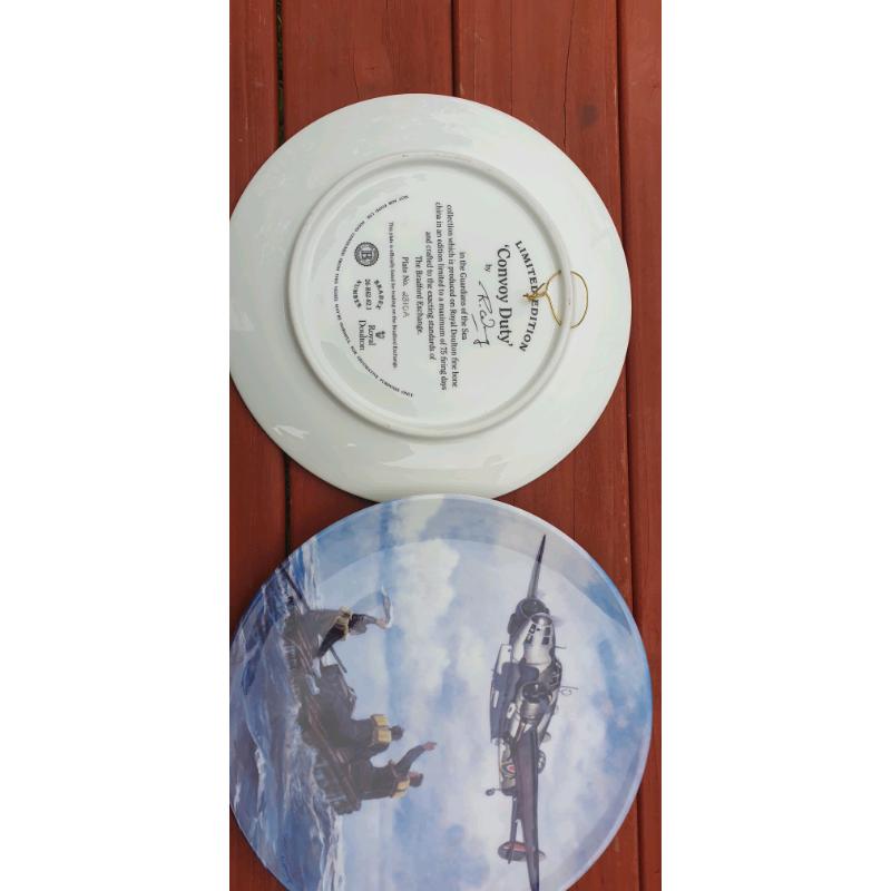 Guardians of the sea plates by Royal Doulton