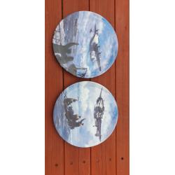 Guardians of the sea plates by Royal Doulton