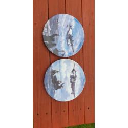 Guardians of the sea plates by Royal Doulton