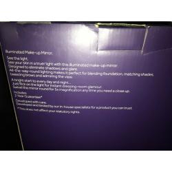 No7 Silver Illuminated Makeup Mirror