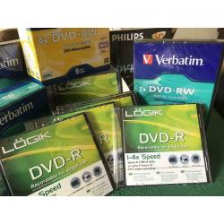 Blank dVDs