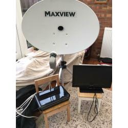 SATELLITE DISH TV FREESTATBOX BLUERAY