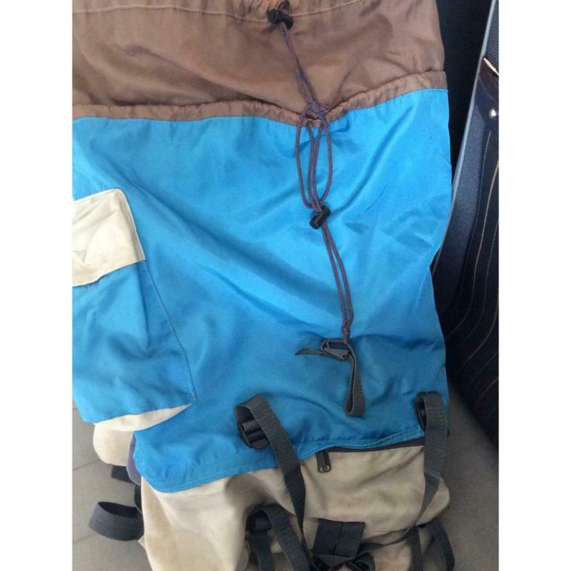 Hiking bag from non smoking home needs washing going cheap