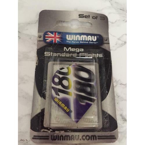Brand new winmau dart flights