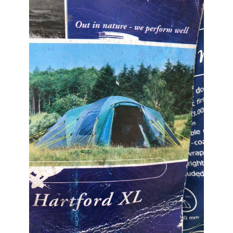Easy Installation Large Tent (10 person) packaged ready to holiday!