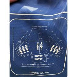 Easy Installation Large Tent (10 person) packaged ready to holiday!