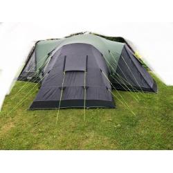 Easy Installation Large Tent (10 person) packaged ready to holiday!