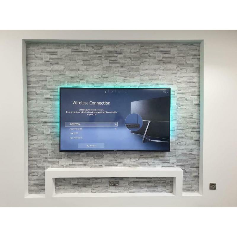 Tv wall mounting