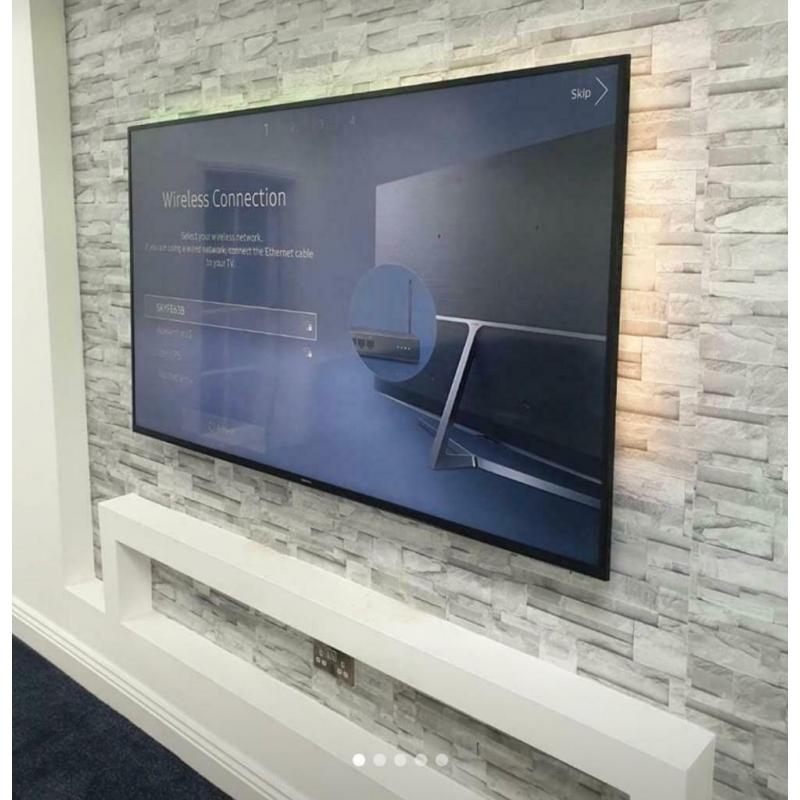 Tv wall mounting