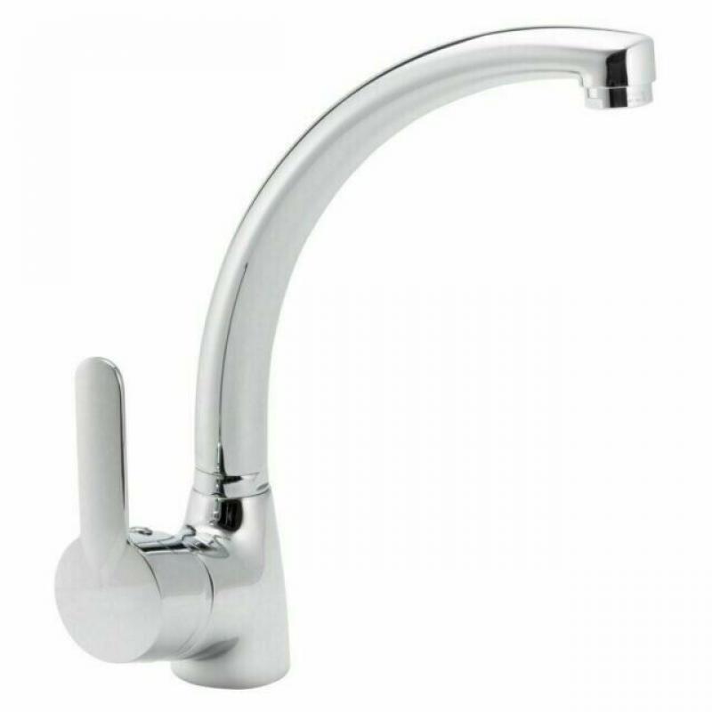 Francis Pegler Araya Chrome Mono Kitchen Tap Single hole Sink Mixer . Condition is New.