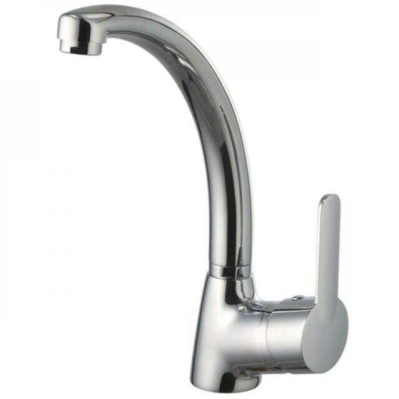 Francis Pegler Araya Chrome Mono Kitchen Tap Single hole Sink Mixer . Condition is New.