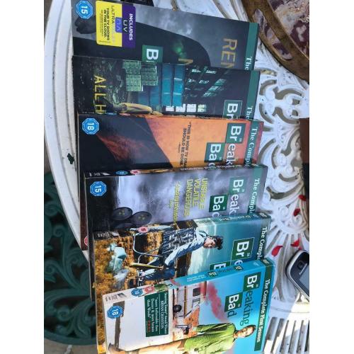 Full set of Breaking Bad dvds