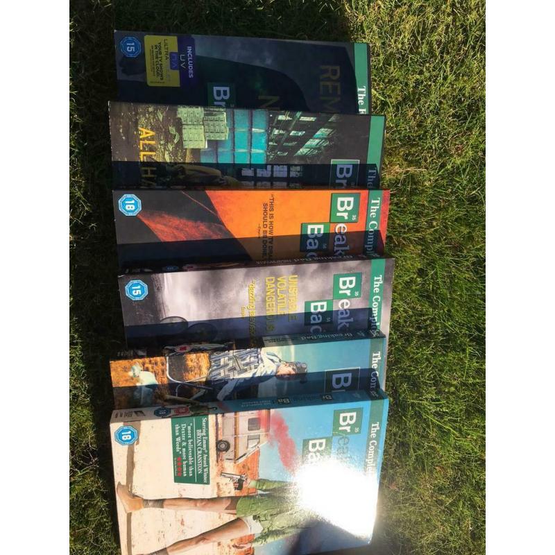 Full set of Breaking Bad dvds