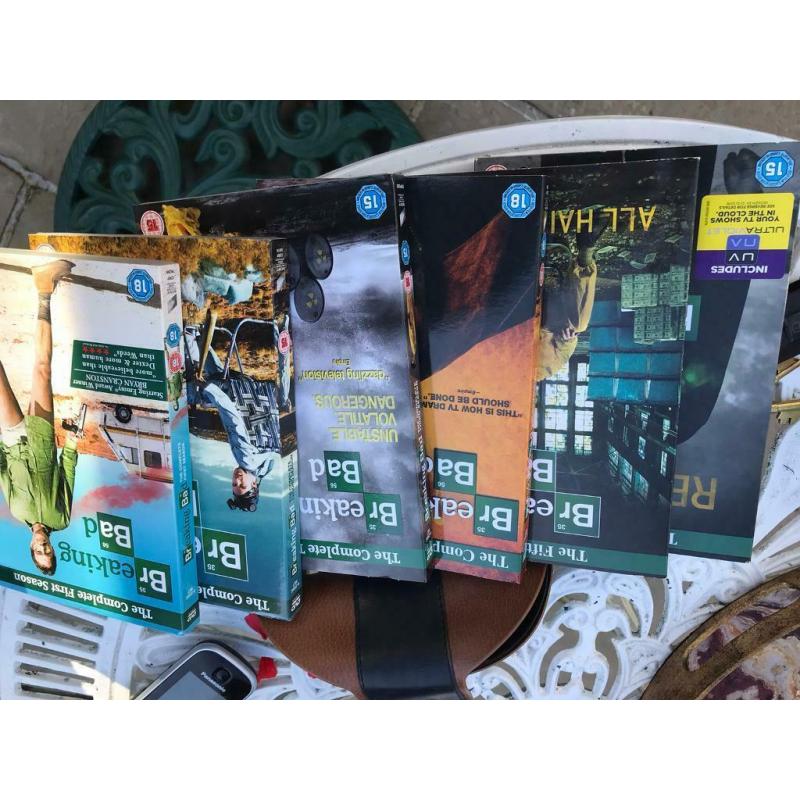 Full set of Breaking Bad dvds