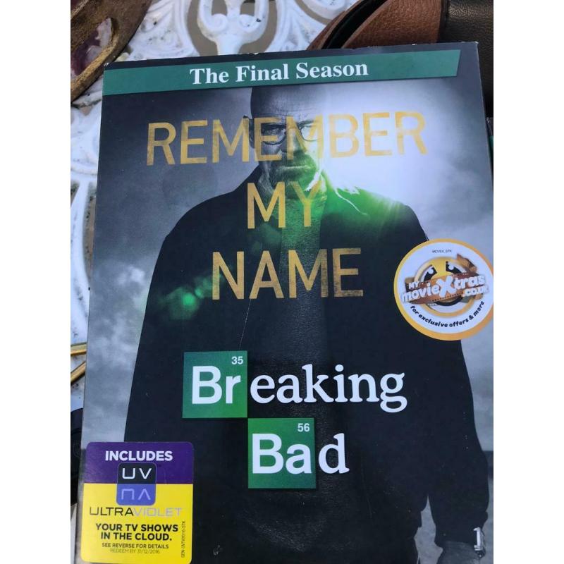 Full set of Breaking Bad dvds