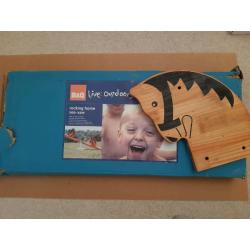 Wooden see saw
