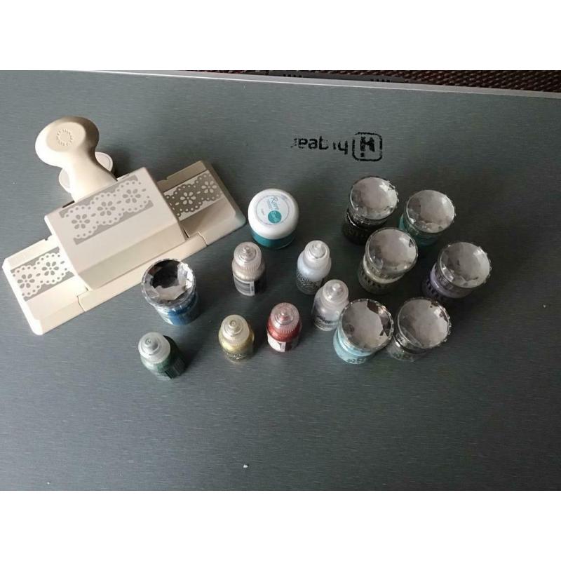 A selection of craft goodies for sale