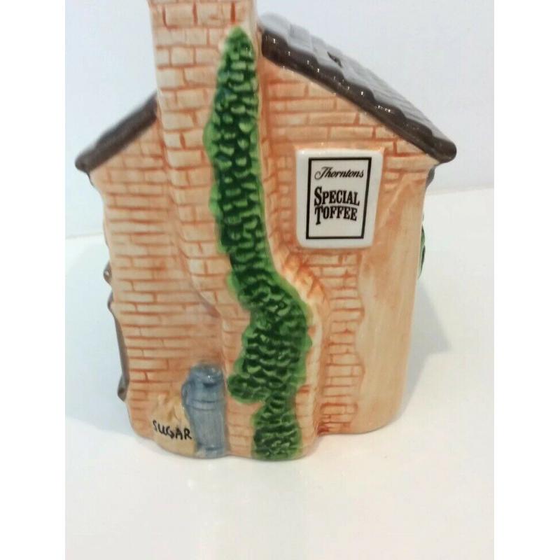 Lovely Ceramic Collectable Thorntons Pottery Money Box Celebrating 100 Years