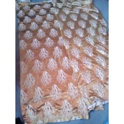 Vintage lined curtains