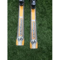 Dynastar 66 Skicross skis and poles