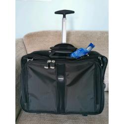 Rolling briefcase/laptop bag