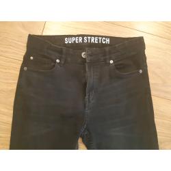 H&M Boys Black Skinny Jeans - 12-13yrs (EUR 158)