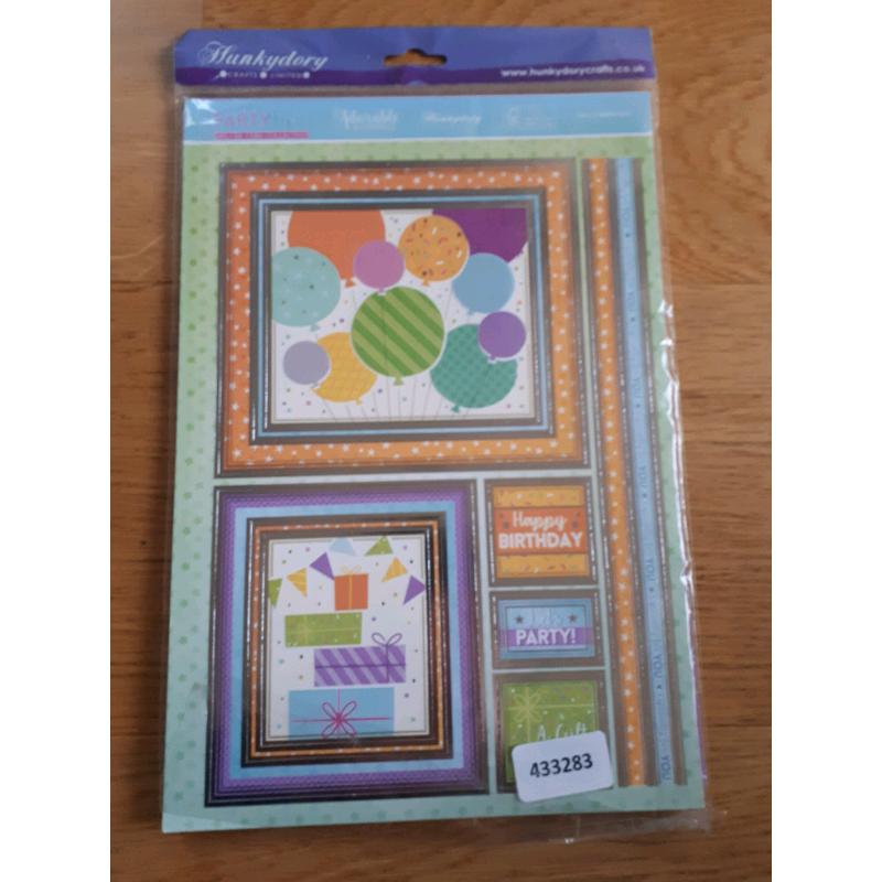 Party time card toppers