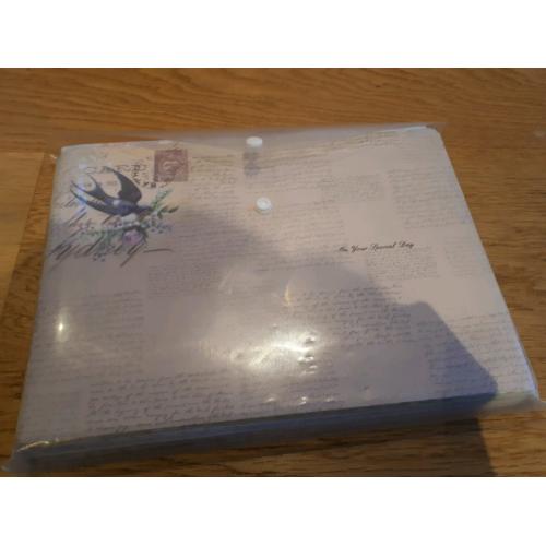 A4 paper card inserts