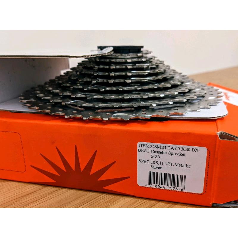 Sunrace CSMS2 11-42T 10 speed cassette