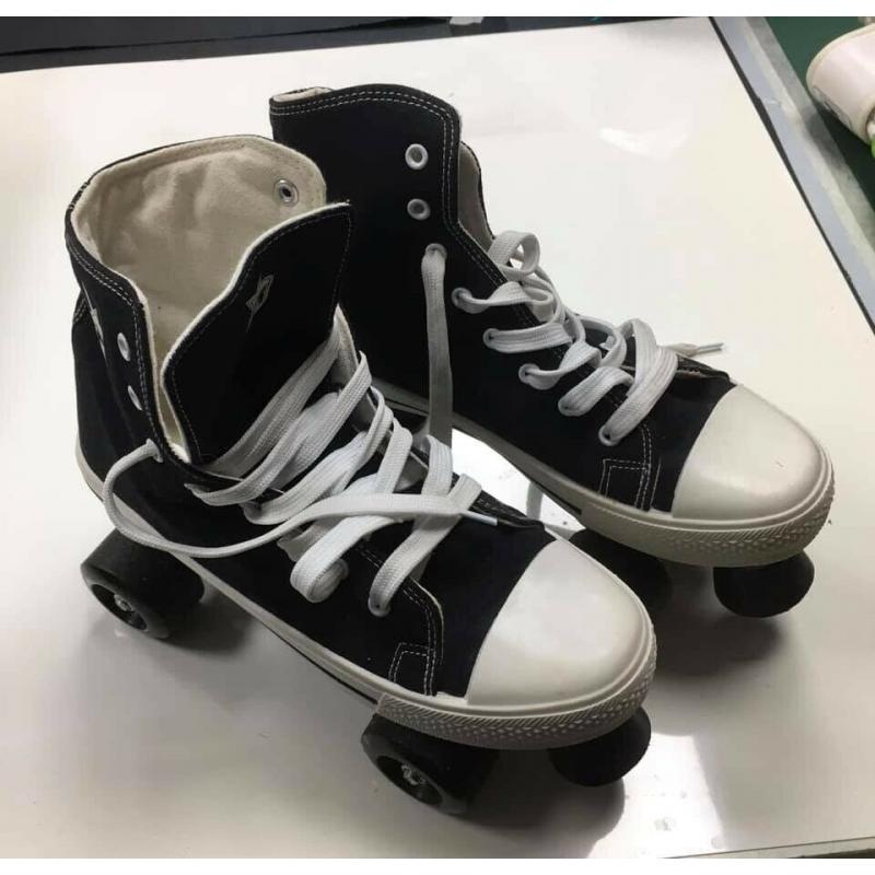 Size 7 Roller skates and JBM 3 in 1 Kids Protective Gear Set Child