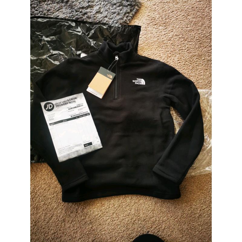Boys North Face fleece jumper