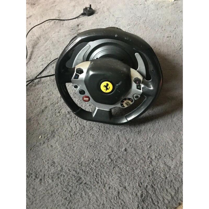Thrust master Ferrari Driving wheel