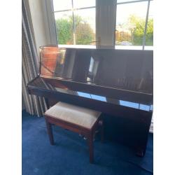 Young Chang Upright Piano and stool