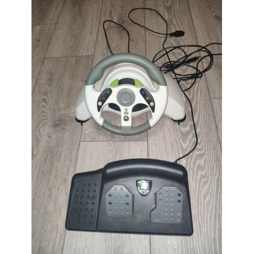 Mad Catz MicroCON Racing Wheel for Xbox 360