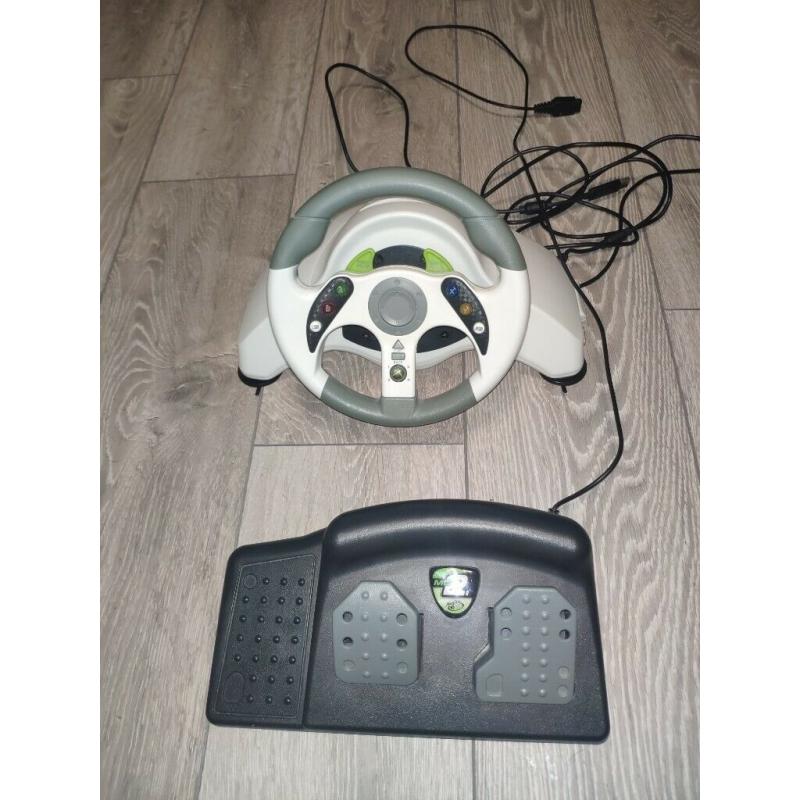Mad Catz MicroCON Racing Wheel for Xbox 360