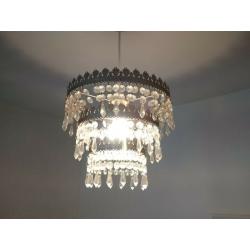 two beautiful and elegant ceiling light shades or fittings