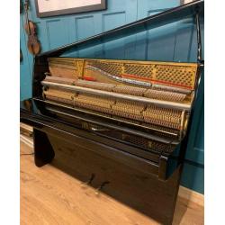 Steinway model Z Black Piano|| polyester case 1965 |Belfast Pianos| Belfast| Free delivery ||