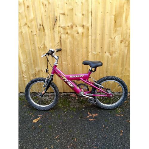 Child's Raleigh bike