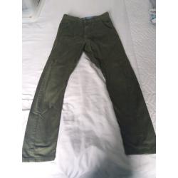 Boys Next Khaki green slim fit chinos 10 years