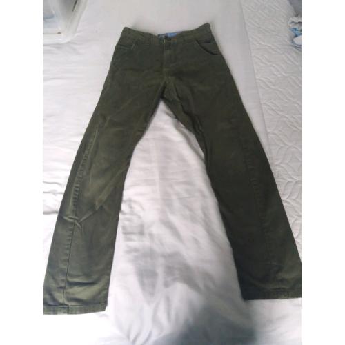 Boys Next Khaki green slim fit chinos 10 years