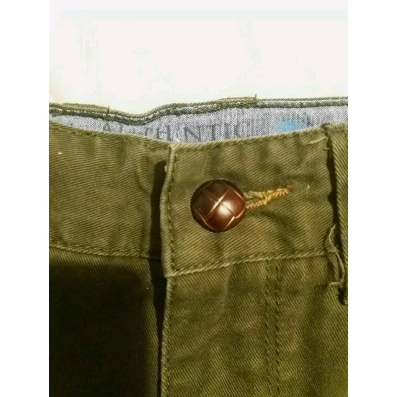 Boys Next Khaki green slim fit chinos 10 years