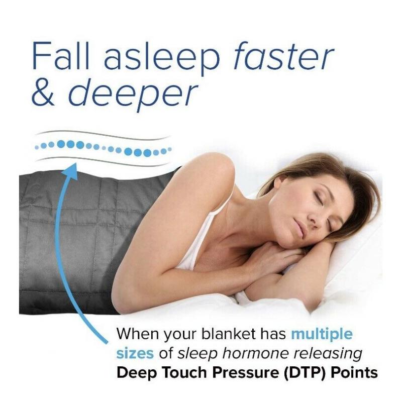 Weighted blanket with cover and hold-all